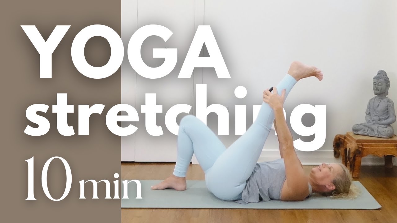 10 min Routine de yoga stretching débutant en français