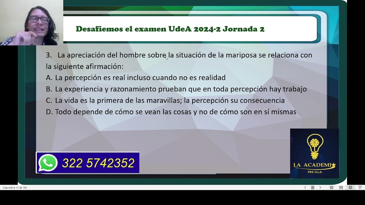 Respuestas examen UdeA 2024-2 J2