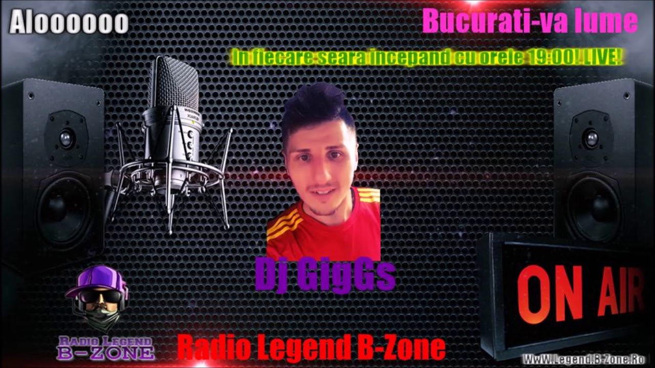 Live cu GigGs la Radio Legend B-Zone!