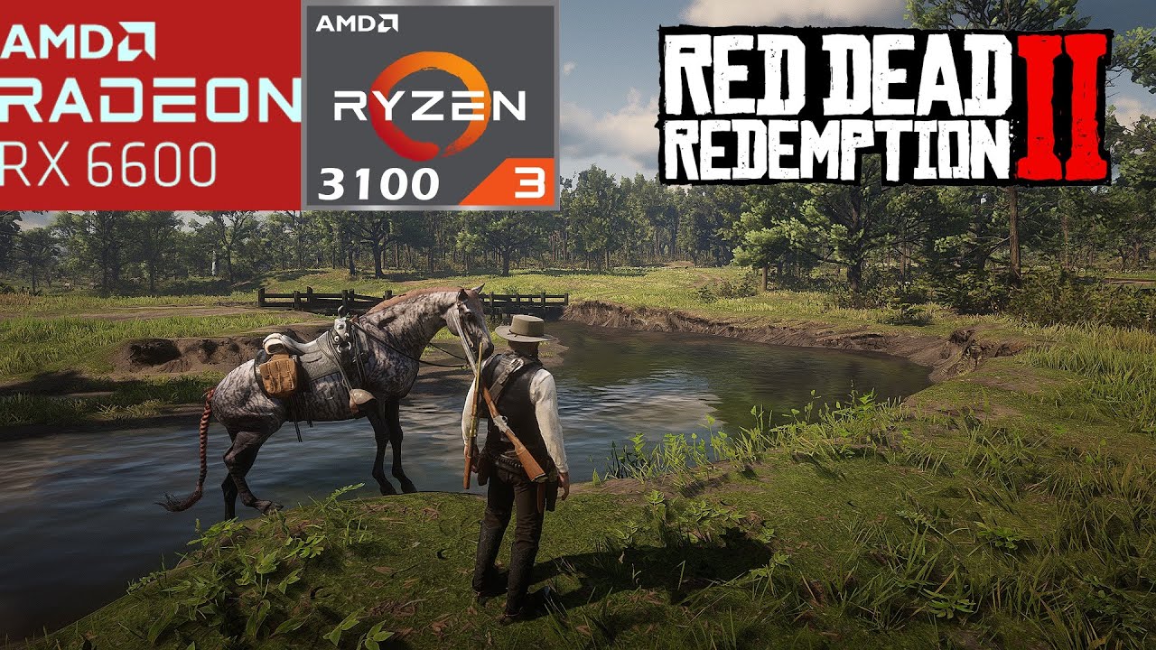 Red Dead Redemption 2 | RX 6600 + Ryzen 3 3100 | 1080p