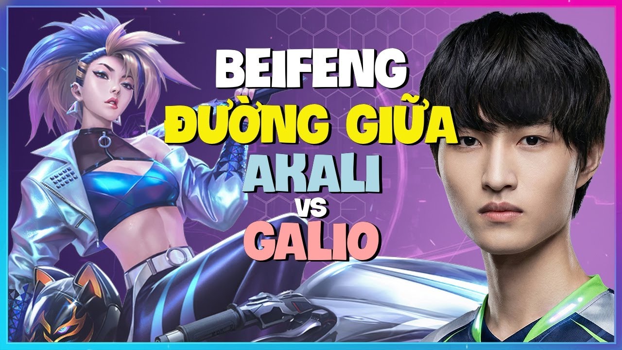 BeiFeng Phô Diễn Cơ Chế Akali Ảo Diệu Rank Thách Đấu Vietsub