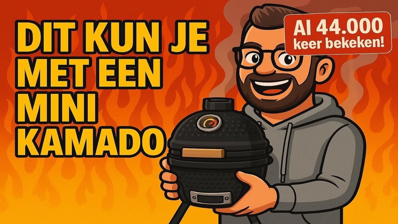 Wat kan ik allemaal met een mini kamado? Ik laat het je zien!