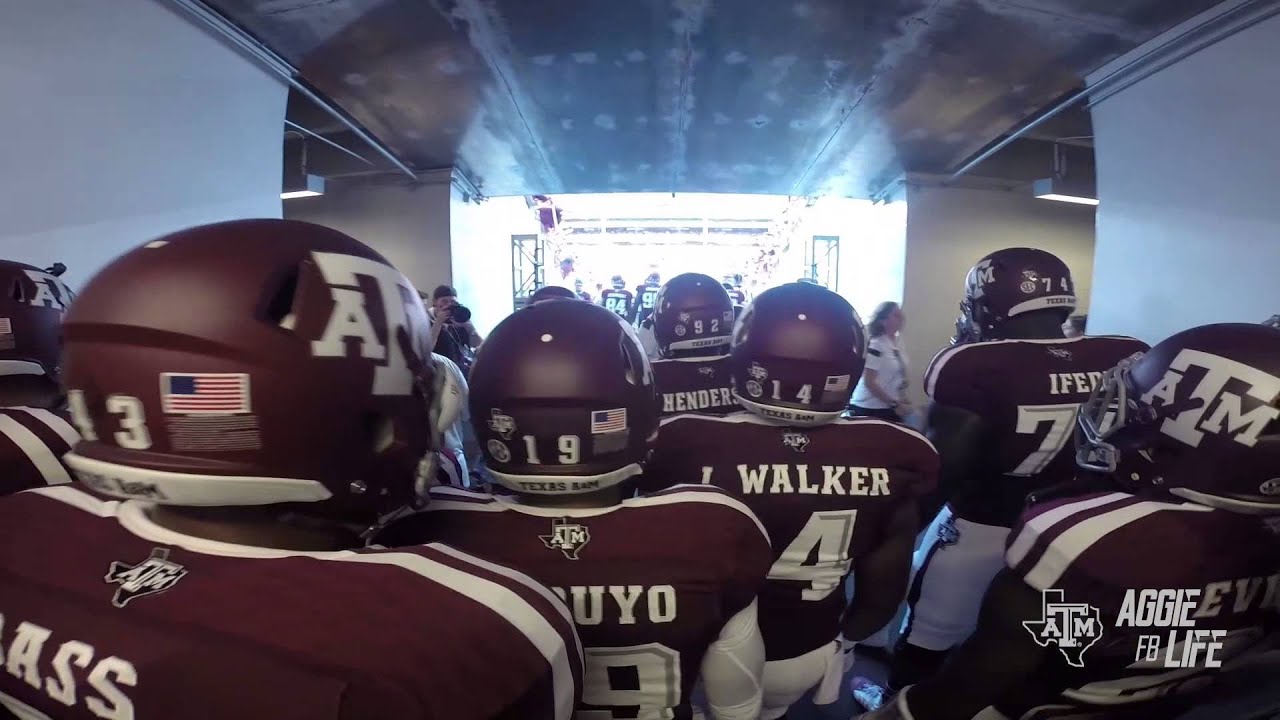 Texas A&M Football Entrance 2014