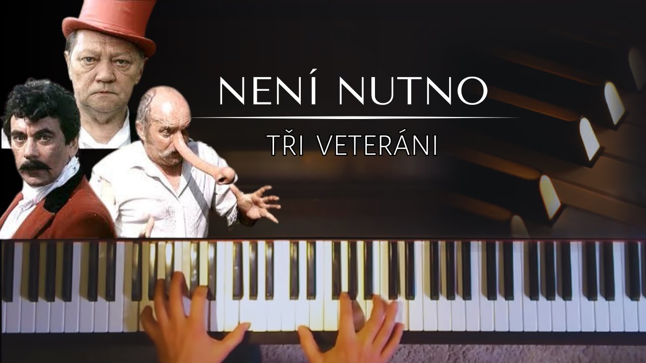 Nen&iacute; nutno (Vad&iacute;, nevad&iacute;) - piano solo