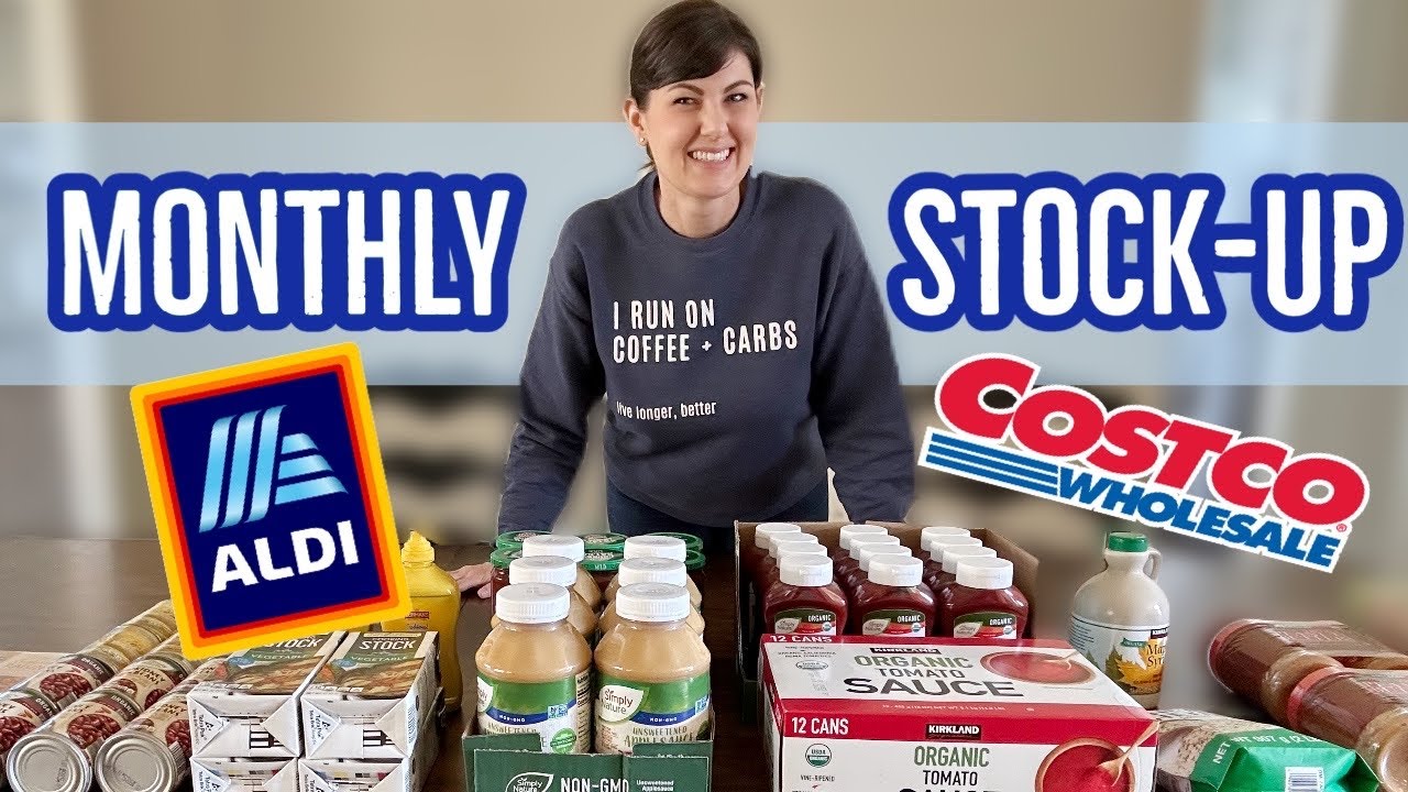 Realistic Grocery Stock-Up During Inflation 2023