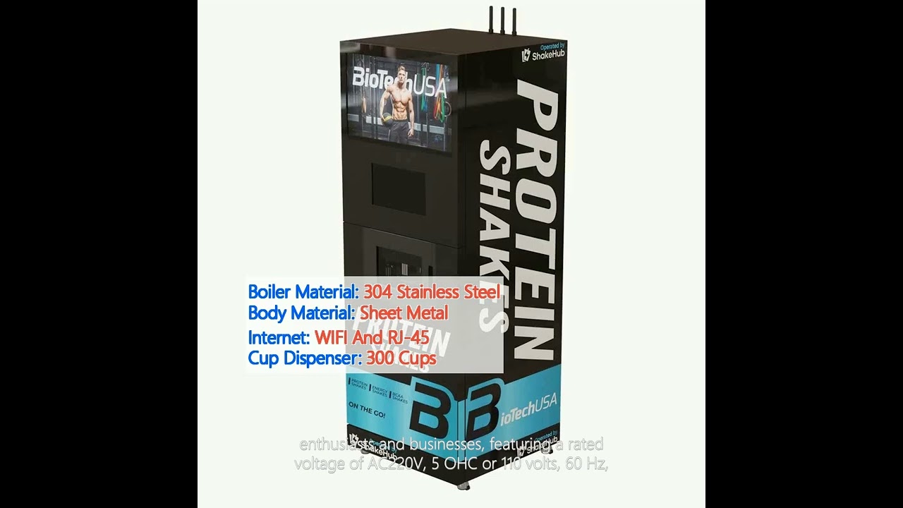 AC220V/50HZ 110V/60Hz Rated Voltage Smart Coffee Vending Machine for Your Convenience