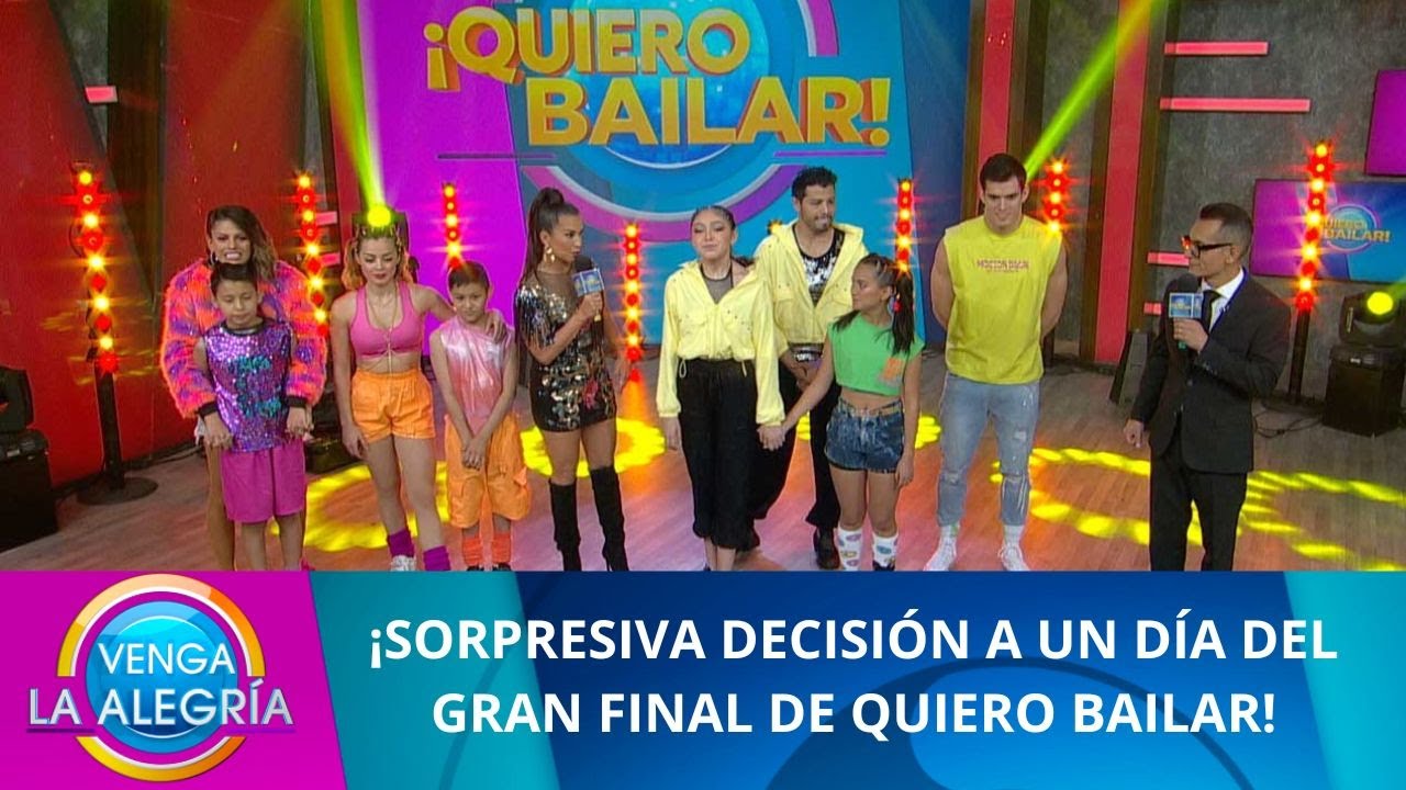 No hubo lágrimas de 'adiós' en Quiero Bailar.| Programa 11 de agosto 2022 PARTE 2 | Venga La Alegría