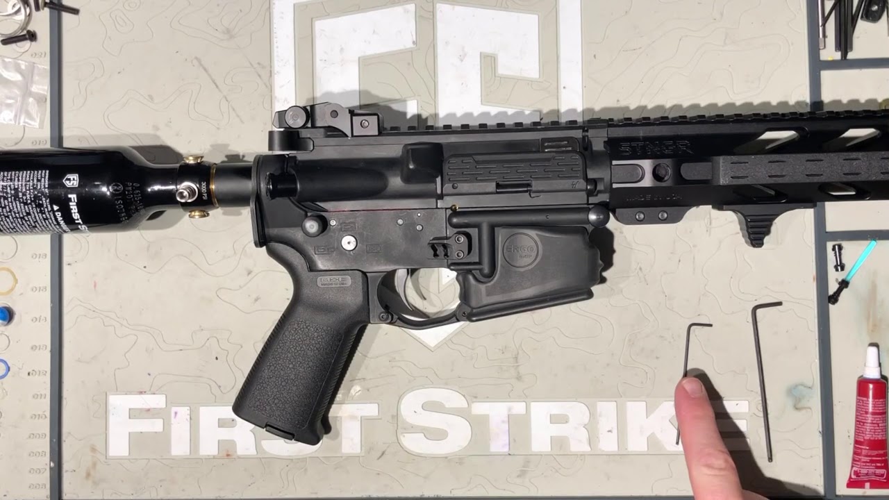 How to adjust and tune your first strike T15 recock screw for cold weather/regular play