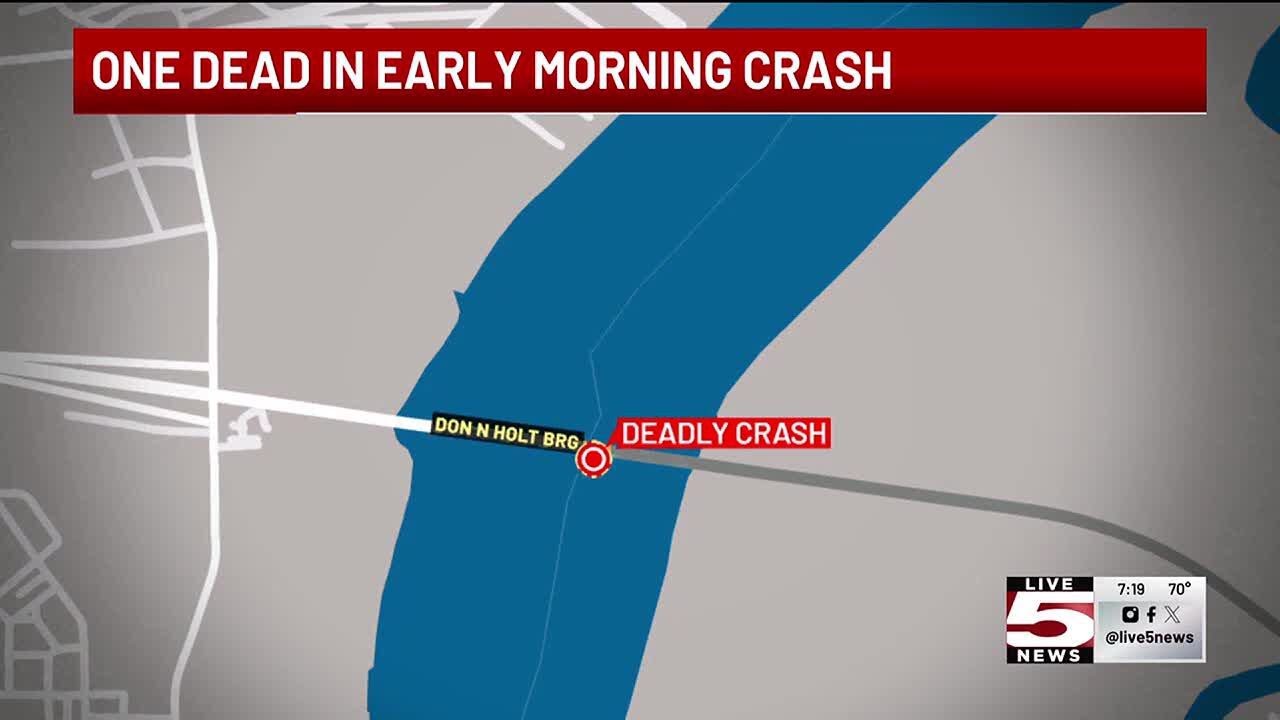 VIDEO: Deadly wrong-way crash closes Don Holt Bridge
