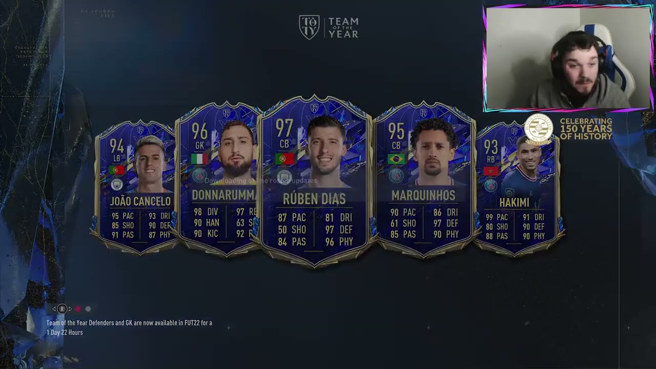 Open FIFA 22 packs on Web App = Pack another TOTY