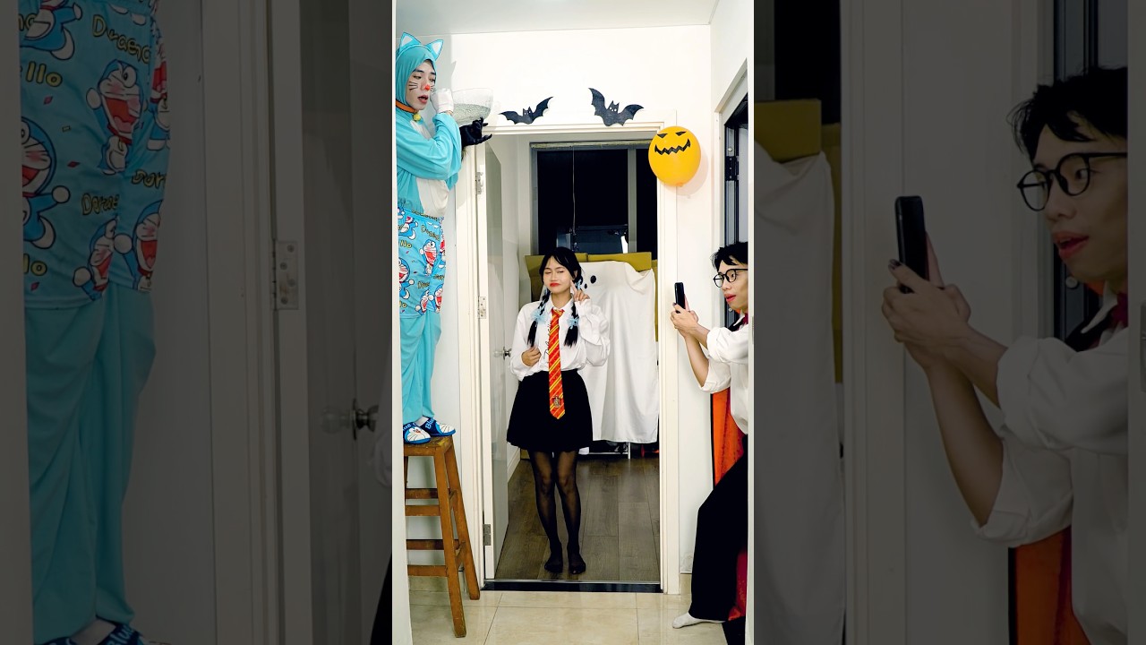 Chơi khăm Ph&ugrave; thủy Xuka kh&ocirc;ng dễ! #halloween #halloween2025