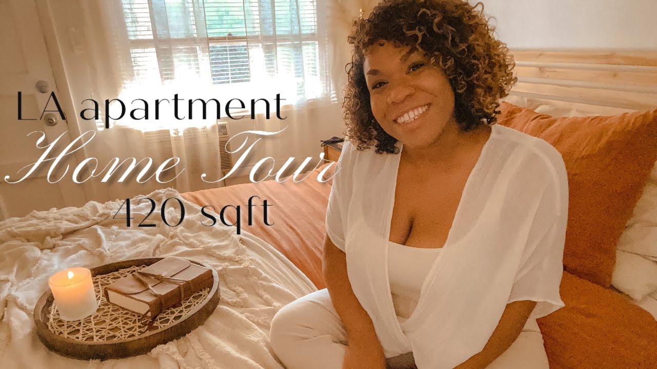 LOS ANGELES APARTMENT HOME TOUR (420 SQFT)