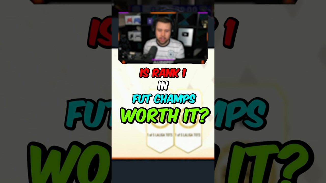 Is Rank 1 in FUT Champs Worth It? 😳 #fifa23 #shorts #tots #tots