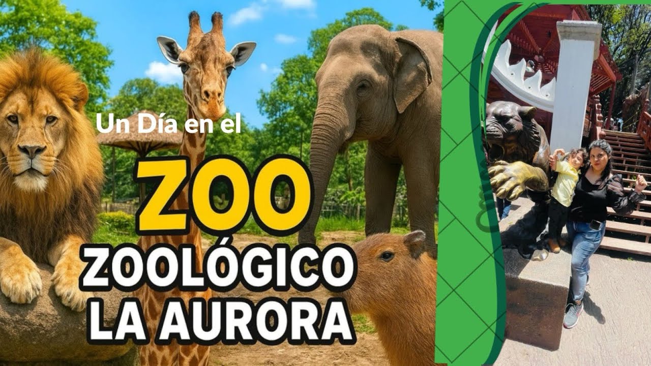 🎥PRIMERA PARTE 😎#vlog  UN DÍA EN EL ZOOLÓGICO LA AURORA GUATEMALA 😍🥰