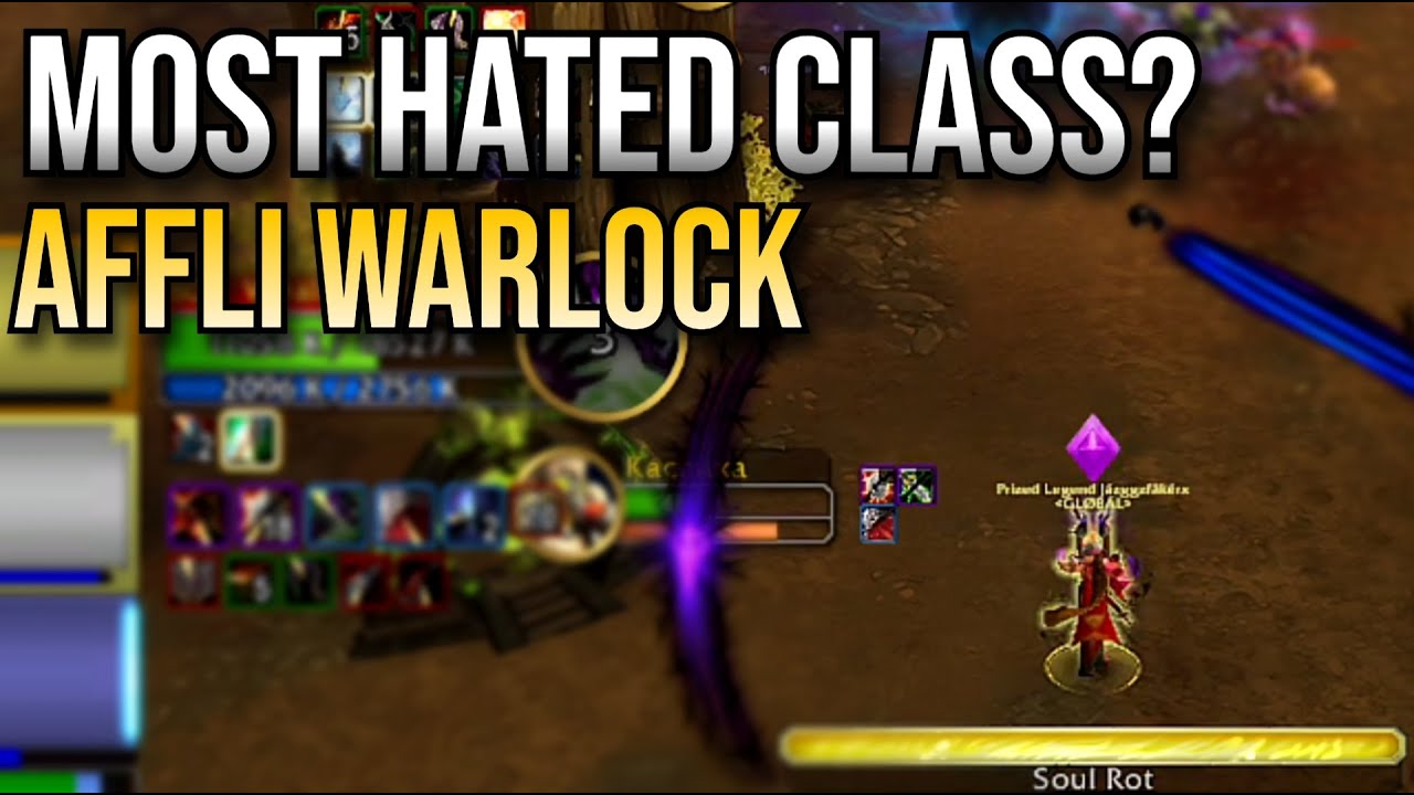 MOST HATED CLASS IN PVP? AFFLICTION WARLOCK