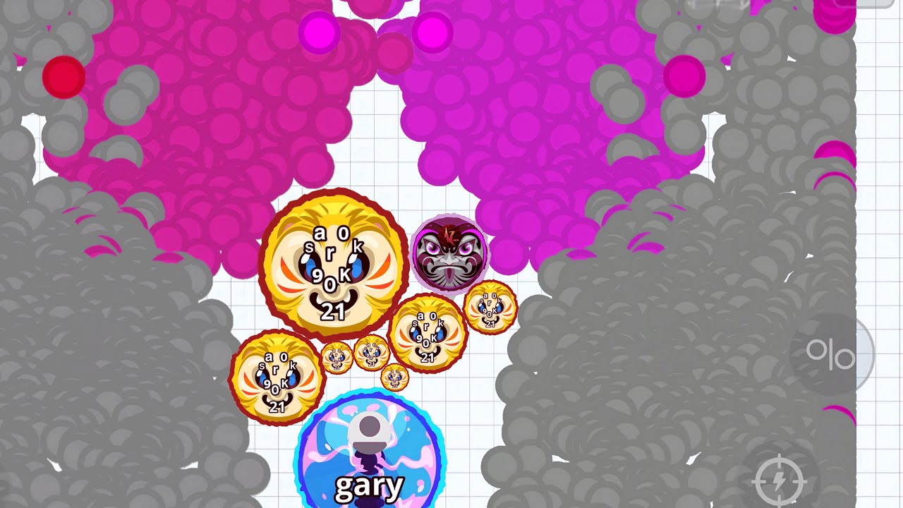 IM SO NOOB!! 😭😂 Ft. Gary & Veltz  | Agar.io Mobile (Part II) 