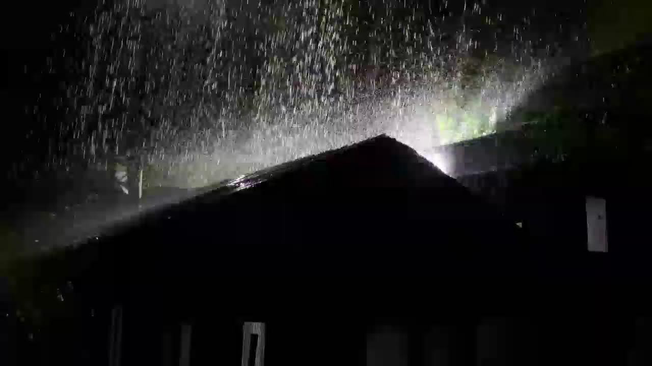 Rain on Roof Sounds for Sleeping 😴 Tin Roof Rain for Deep Sleep & Relaxation