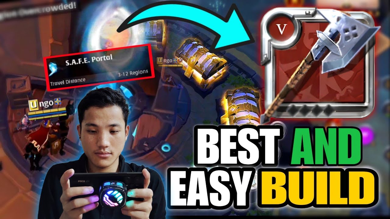 Albion online BEST silver earning BUILD | S A.F.E Portal | Millions profit 🤑