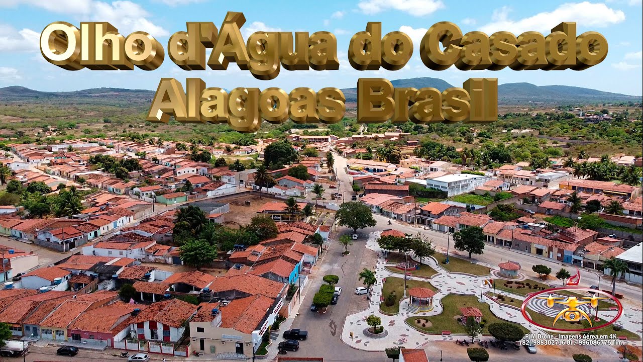 Olho d'Água do Casado - Alagoas Brasil - Visto de cima em 2.7K - Dji Mavic Mini