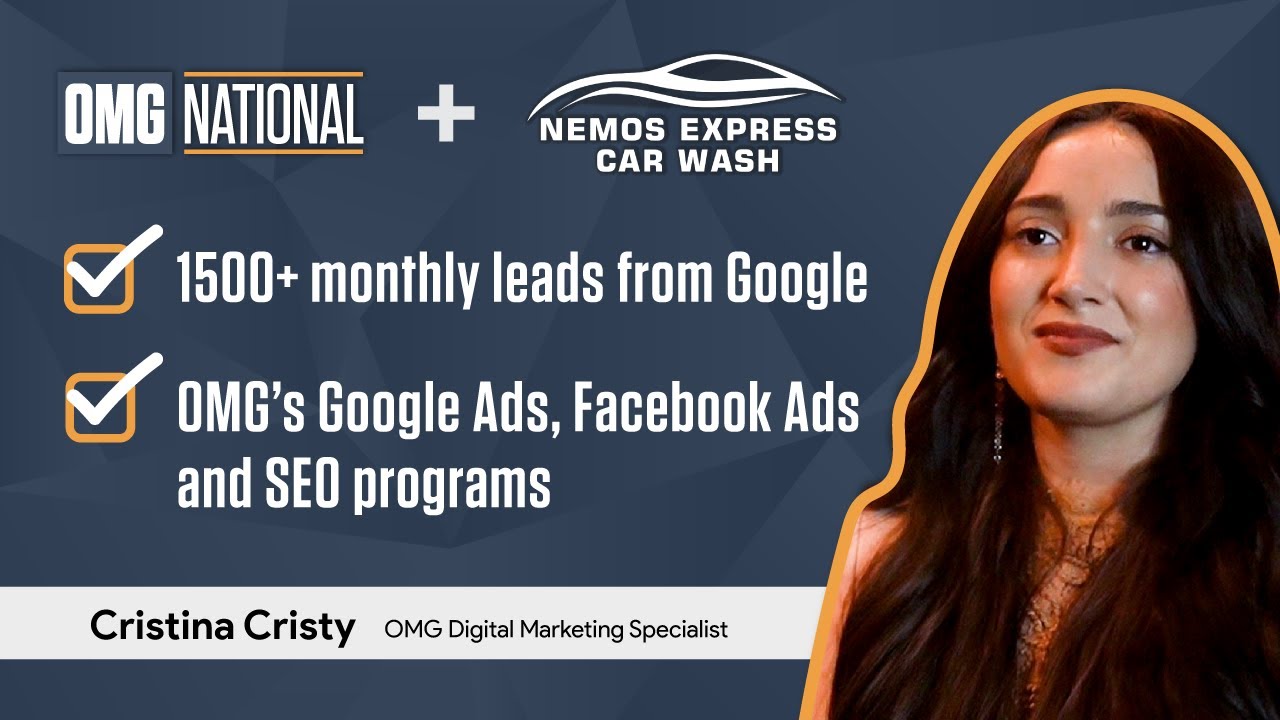 OMG National Testimonial - Paid Leads & Ads - Nemos Car Wash
