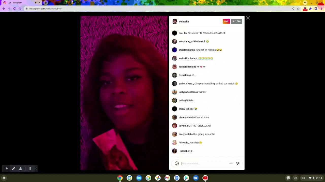 Weluvche Story Time X monkey live on Istagram 6.15.22 Part 1