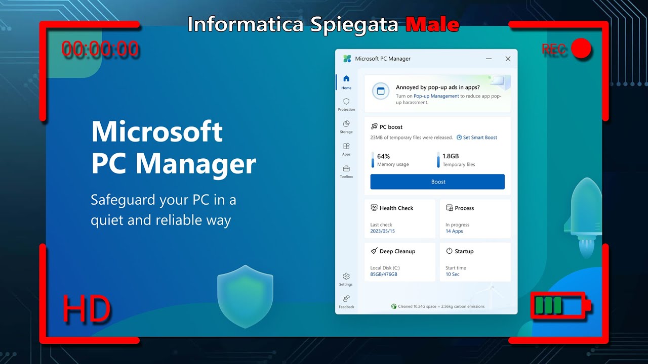Sblocchiamo l'App Americana di Microsoft PC Manager! (Solo Win11)