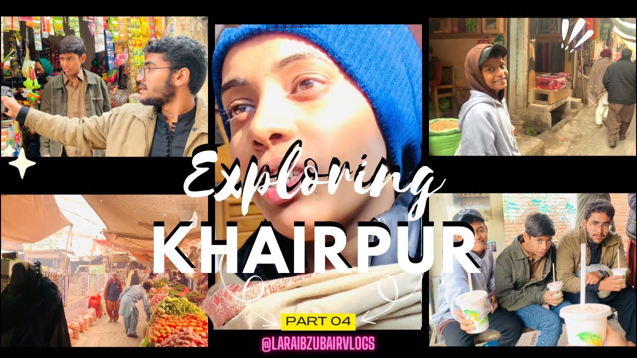 VLOG #83| Market in Khairpur🛒🛍️| Shocked hogaye k Khairpur ki market is too good 👏🏻#shopping #vlog 