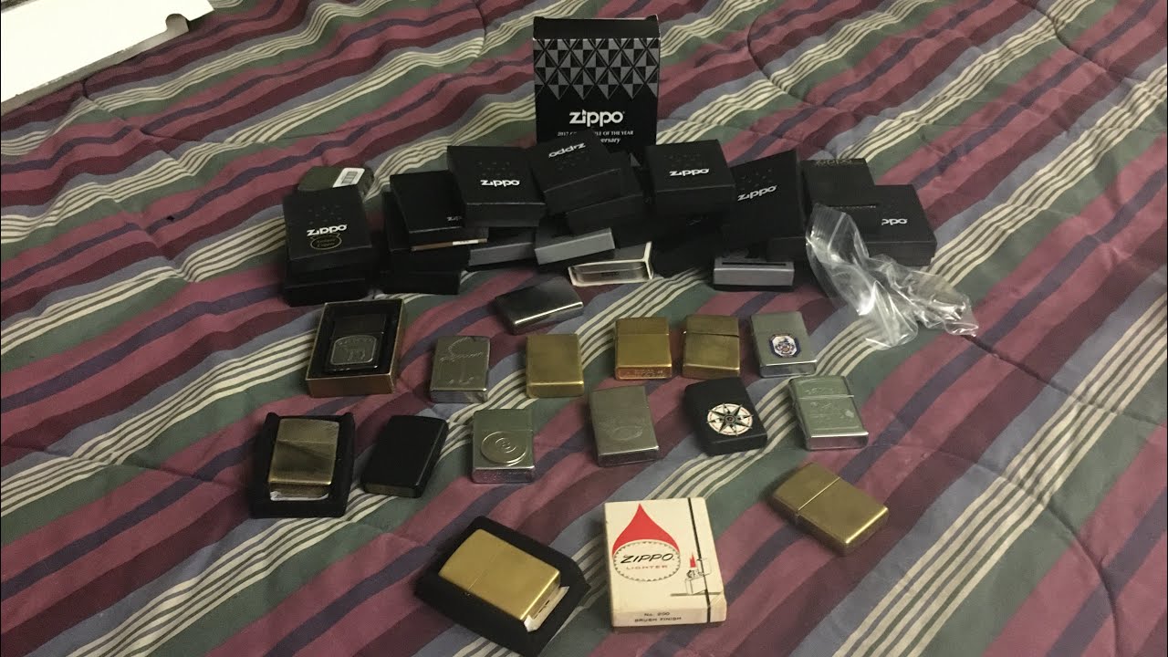 My Zippo Collection