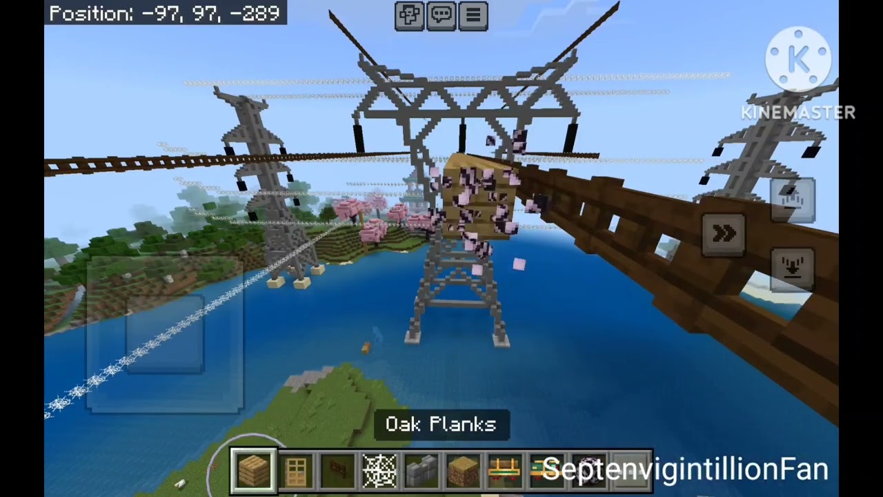Minecraft - Powerline Tower Speed Build