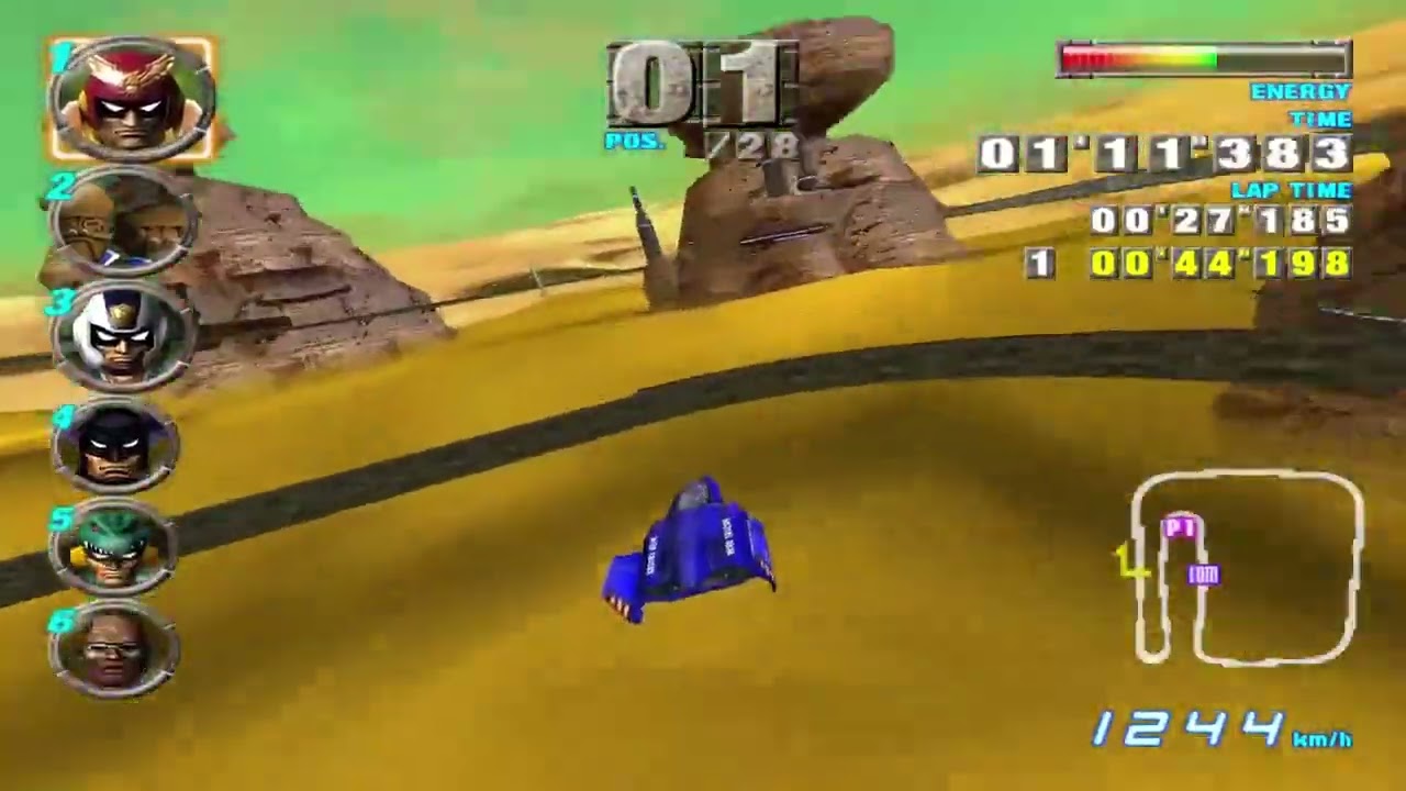 F-Zero GX - Blue Falcon