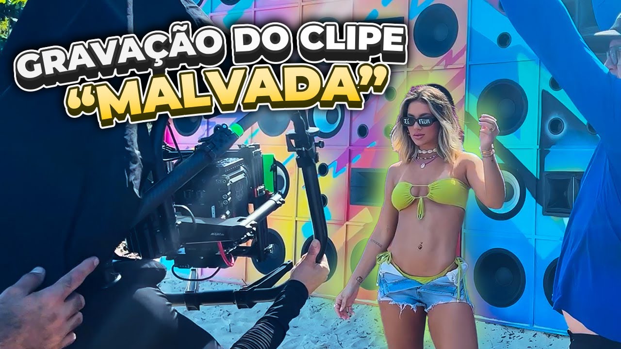GRAVEI COMO É TUDO POR TRÁS DO CLIPE DO ZÉ FELIPE!!