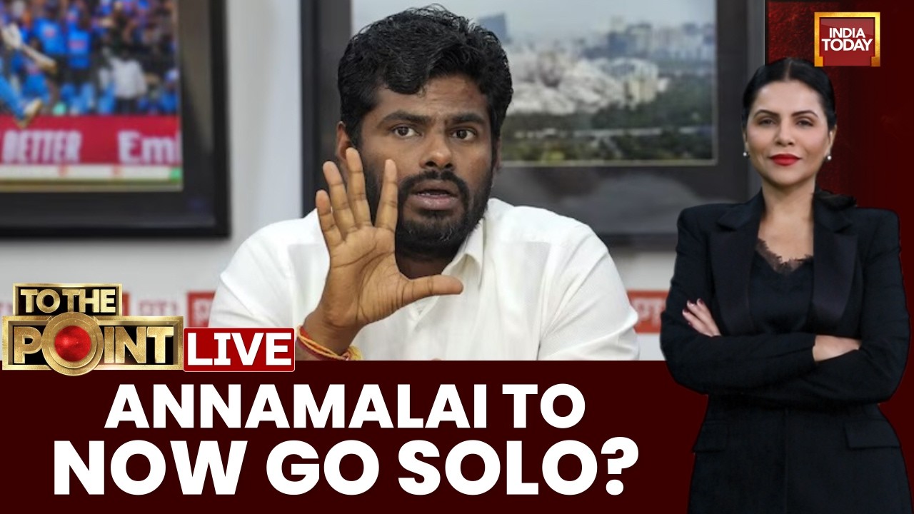 Annamalai News LIVE: Will K Annamalai Go Solo? Can BJP Prevent A Split? | Tamil Nadu News