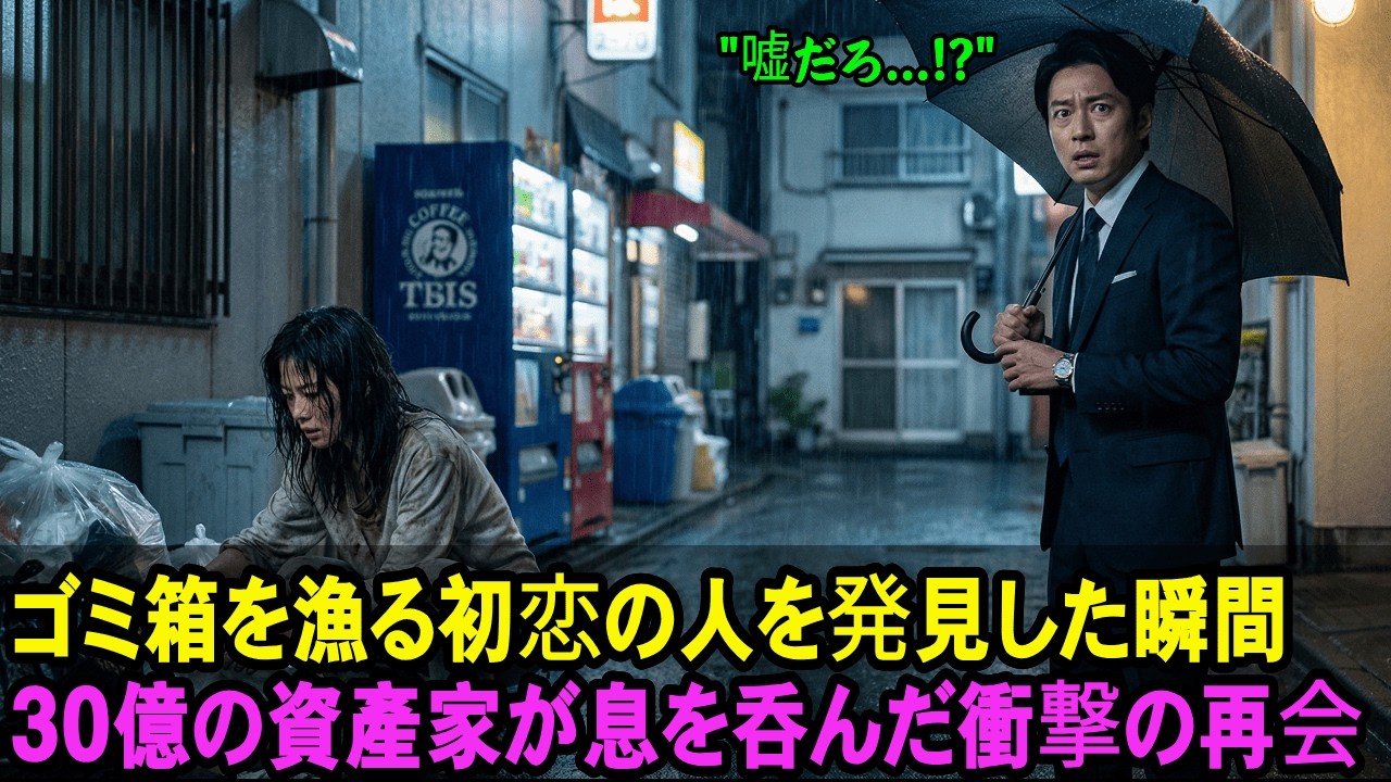 ゴミ箱を漁る初恋の女性。「この卵焼き、ゴミだから捨てて！」と踏みつける義母。俺は泥だらけのそれを拾い食いし、弁護士を呼んだ。「この店と借金、全部俺が買い取った」→ 義母と義妹の顔面が蒼白になり...ｗ