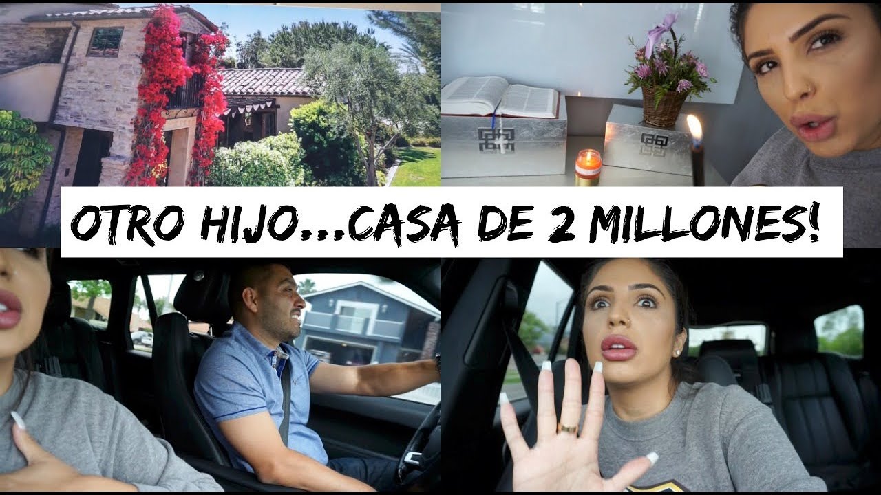 RUBEN ME PIDE OTRO HIJO + CASA DE 2 MILLONES DE DLS! - vlogs diarios