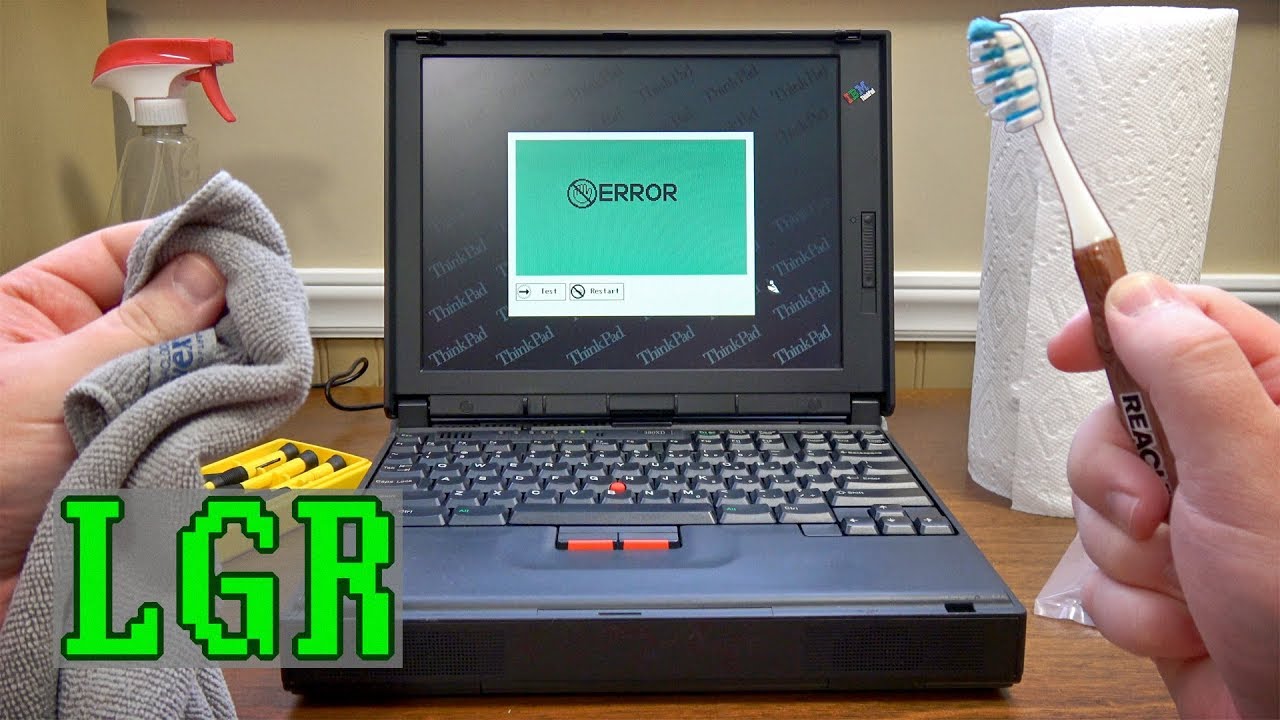 LGR - Восстанавливаем IBM ThinkPad 380XD 1997 года