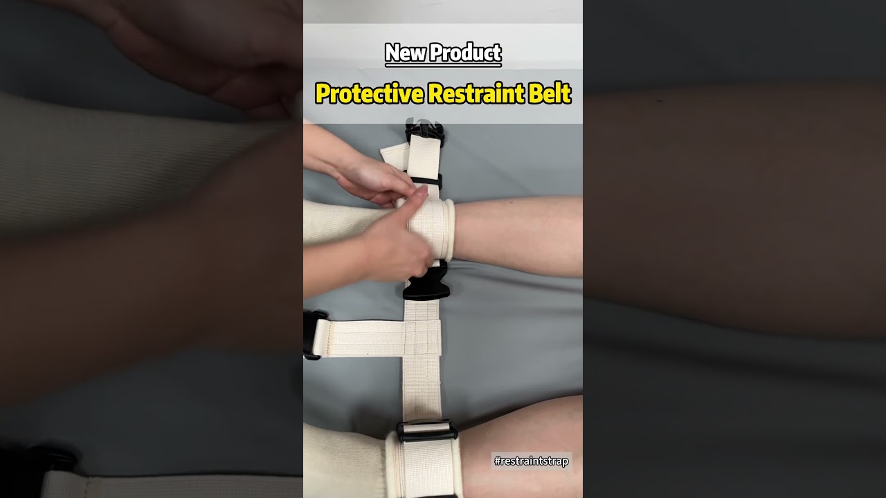 What a different way of restraint !!! 