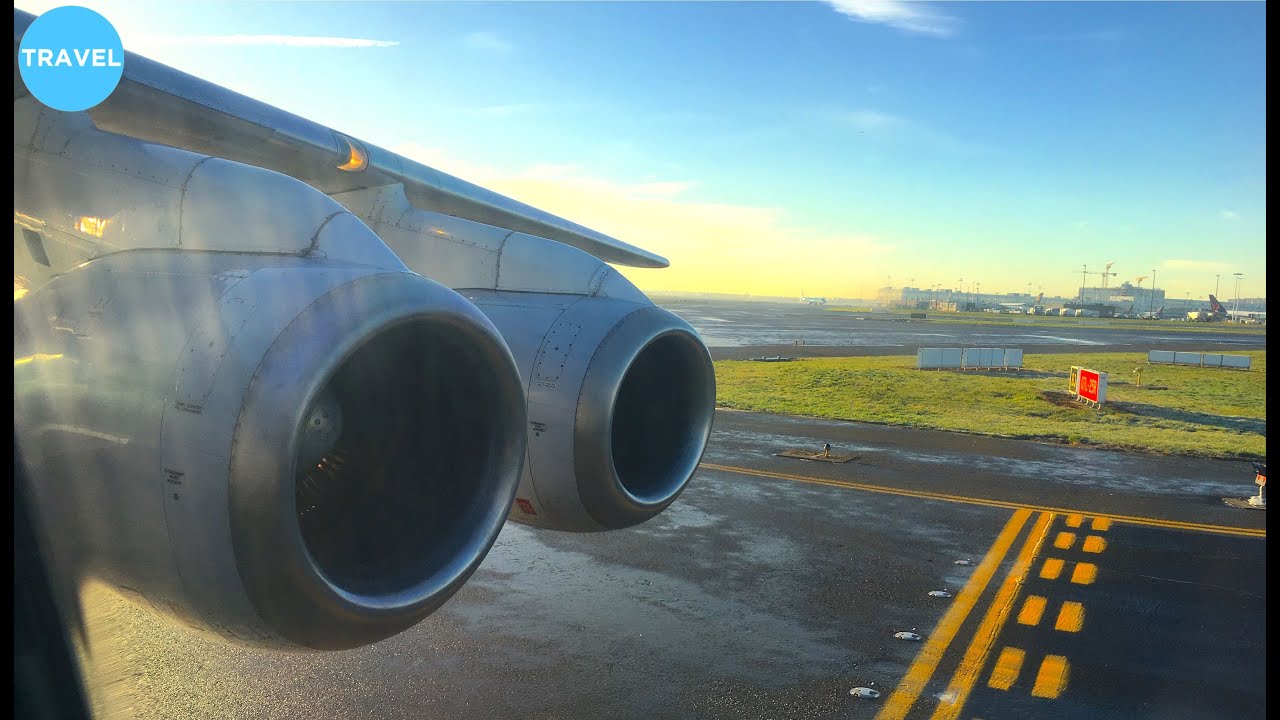 FOUR ENGINES! Stunning Brussels Airlines Avro 100 Takeoff from Brussels!