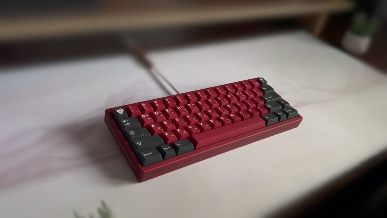 Keycult 1/60 - Cherry MX Browns on Aluminum Plate Typing Sounds