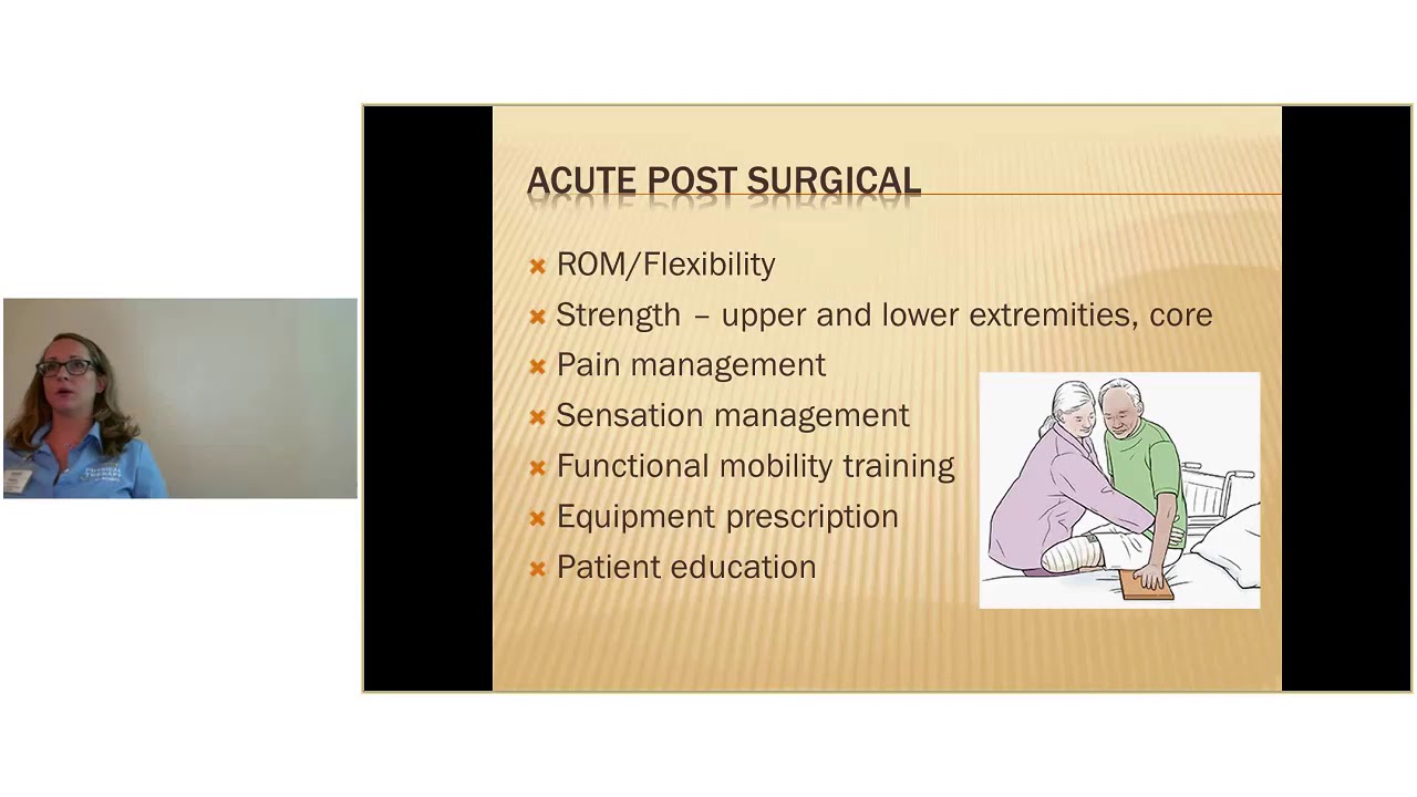 Dr. Topping - A Comprehensive Approach: Rehabilitation for Patients After Lower Extremity Amputation
