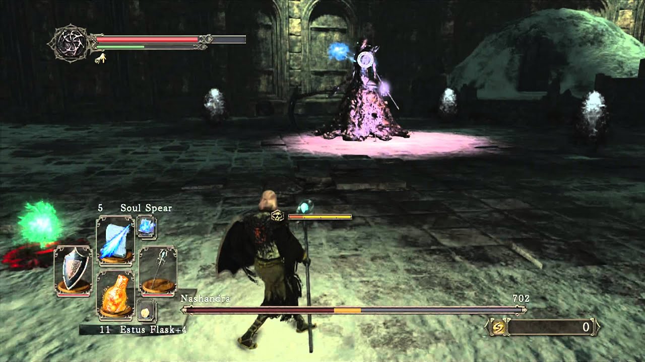 Dark Souls II - Nashandra (Last Boss) - OP Sorcery Build