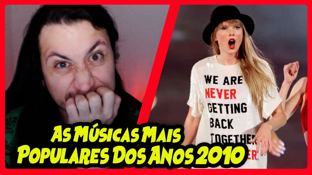 As MÚSICAS mais POPULARES de cada mês desde 2010 | REACT DO MORENO
