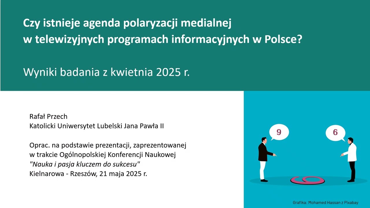 Czy istnieje agenda polaryzacji medialnej w telewizyjnych programach informacyjnych w Polsce?