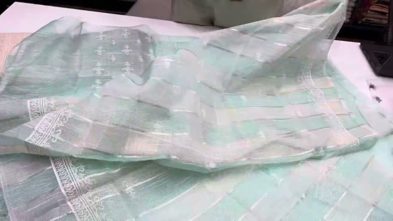 Khaddi Net Stuff | Cross Stitch Embroidered | Multan Arts