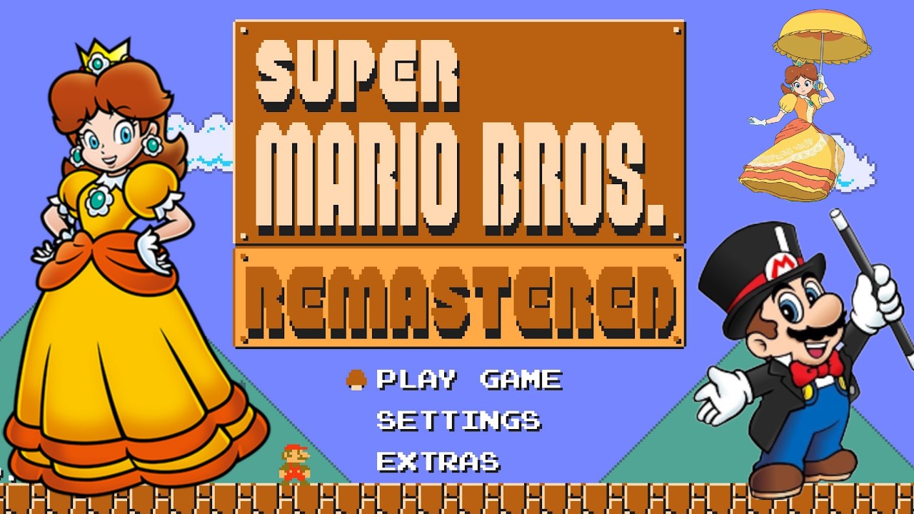 🔴​ SUPER MARIO BROS REMASTERED CON DAISY 🌼 PARTE 2 - NIVELES ESPECIALES