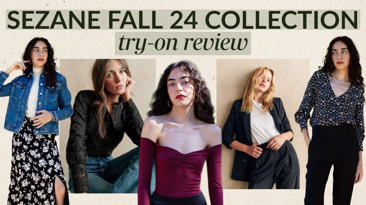 Sézane Fall Collection 2024 | Try On Haul and Review