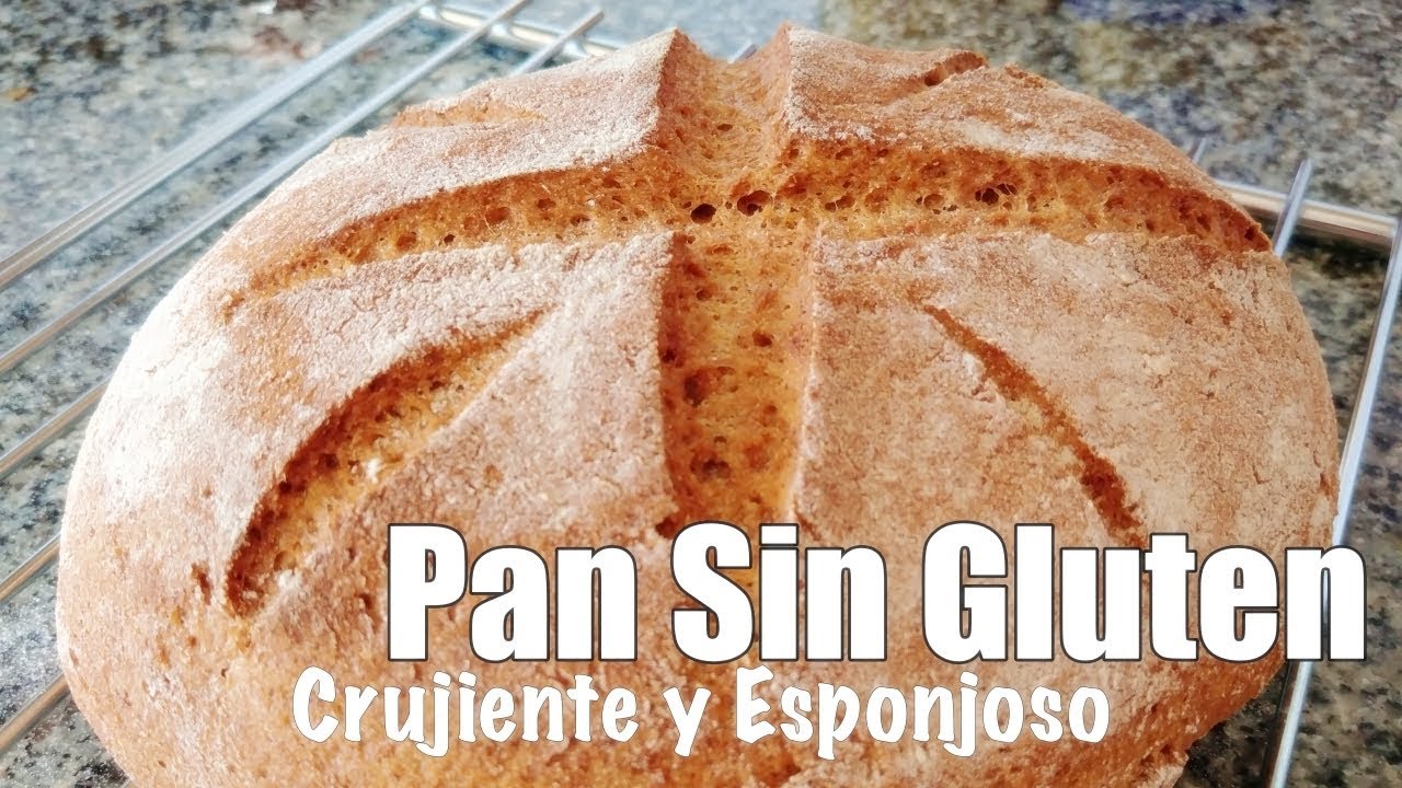 Receta de Pan sin Gluten - paso a paso - casero 100% natural (Gluten free bread)