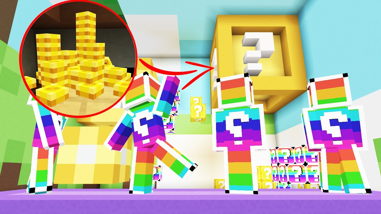 Minecraft Lucky Block GamePlay/Minecraft for kids