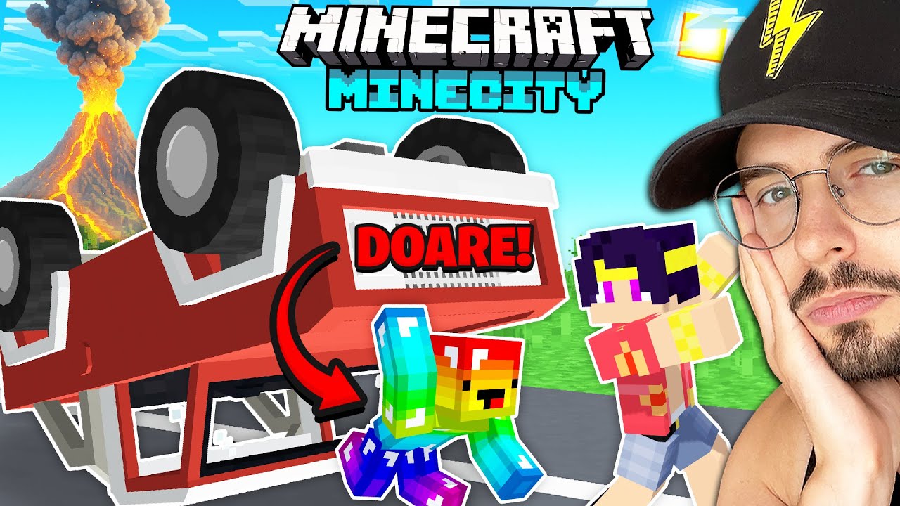 Am construit MASINA OFFROAD pe Minecity! Boto a facut ACCIDENT!