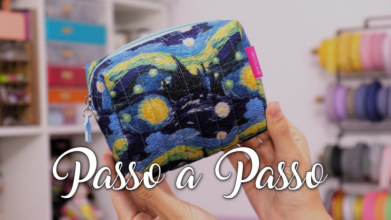 Especial Dia das Mães #4 - Necessaire Paty | Passo a Passo