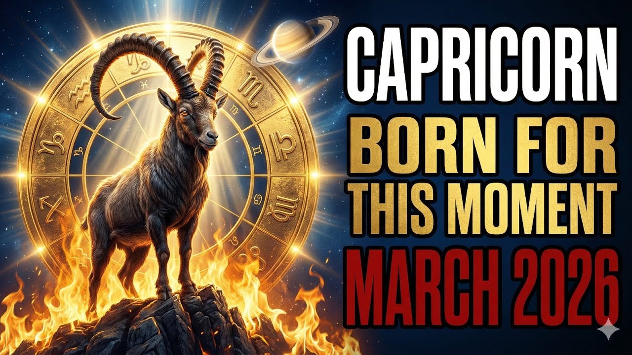 ♑ CAPRICORN - Born for This Moment - March 2026